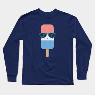 Funny Summer Ice Cream Popsicle T-Shirt Long Sleeve T-Shirt